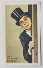 1934 Park Drive Gallaher Champions Screen & Stage Red Back #12 JACK BUCHANAN