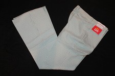 Ladies Vintage Lee Western Wear Green Plaid Western jeans Size 29 Polyester