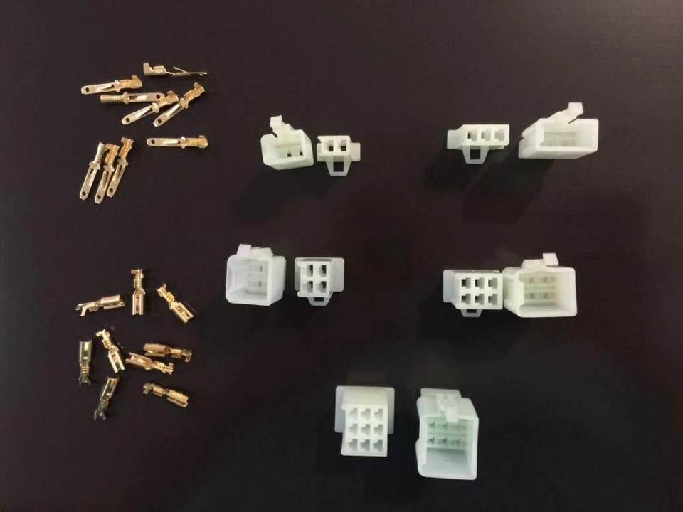 2 3 4 6 9 Pins Male Female Plug Electric Wiring Wire Socket Connector Motorcycle - image 2 of 2