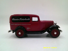 ERTL 1932 PANEL DELIVERY BANK - Locking coin bank with key -1/25 scale Die-cast