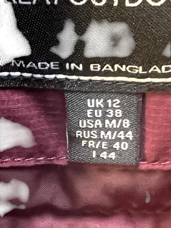 Regatta Great Outdoors Womens Quilted Hooded Jacket Sz M Burgundy  Lightweight P - Image 4 of 4