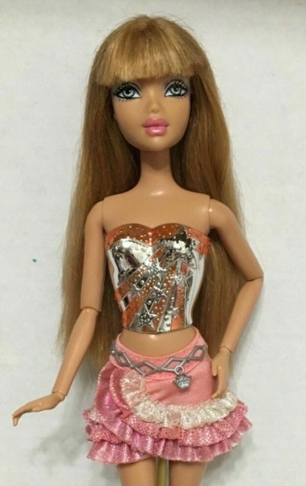 Barbie My Scene Bling Boutique Nia Doll Strawberry Blonde Hair Articulated  Rare