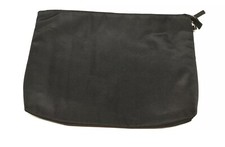 Black Zippered Padded Slip Laptop Tablet Case For Purses