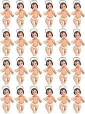 6 Inch Baby Jesus with Halo New (Lot of 24 pcs)