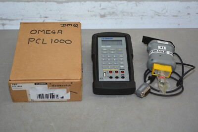 ^ Omega PCL1000 Handheld Multifunction Calibrator W/ Pressure Module Adapter