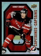 2021-22 Upper Deck Tim Hortons Team Canada #CC-5 Sidney Crosby Canada's Captains