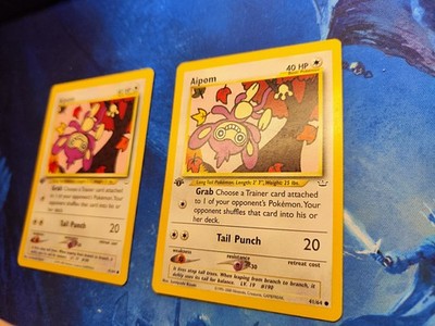 Pokemon Aipom 41/64 Neo Revelation 1st Edition