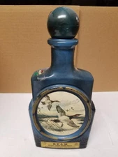 Vintage Empty Jim Beam Canvasback Duck Decanter