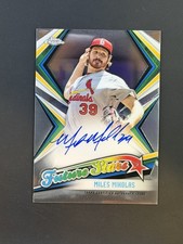 2019 Topps Chrome - Future Stars Autographs Miles Mikolas #FSA-MM /99 (AU)