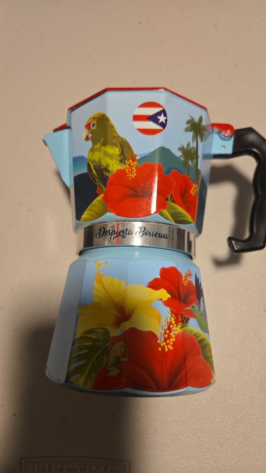 Greca "despierta Boricua" Parrot Nib
