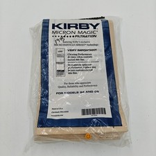 9 KIRBY VACUUM CLEANER BAGS G4 G5 MICRON MAGIC 197394 New In Shrink Old Stock 