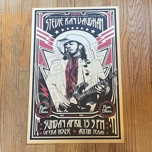Stevie Ray Vaughan Poster | eBay