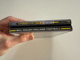 Bill Walsh College Football Sega Mega CD - UK PAL VGC CIB with Reg - Tracked