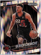 2024-25 Panini Prizm Black #236 Ulrich Chomche Skewed #/249 RC Rookie