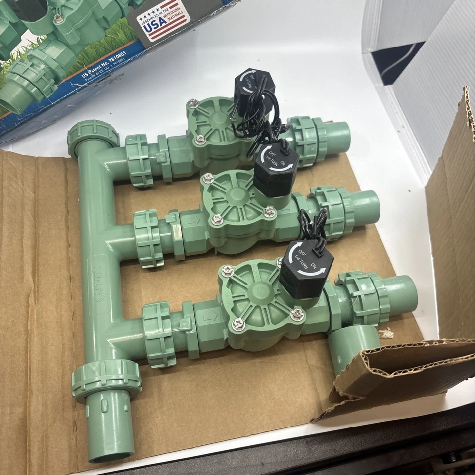 Orbit 57253 3-Valve Heavy Duty Preassembled Manifold - Image 3 of 4