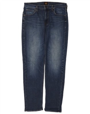 Lee Herren Austin Tapered Jeans W31 L32 Blau Baumwolle DM08