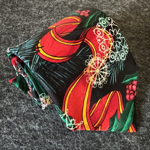 Rush Limbaugh No Boundaries Christmas Holiday abstract men's silk tie RARE
