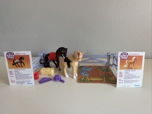 Vtg 1993 Littlest Pet Shop Zoo Indian Ponies