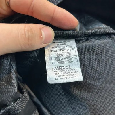 Carhartt WIP Kickflip Backpack Black