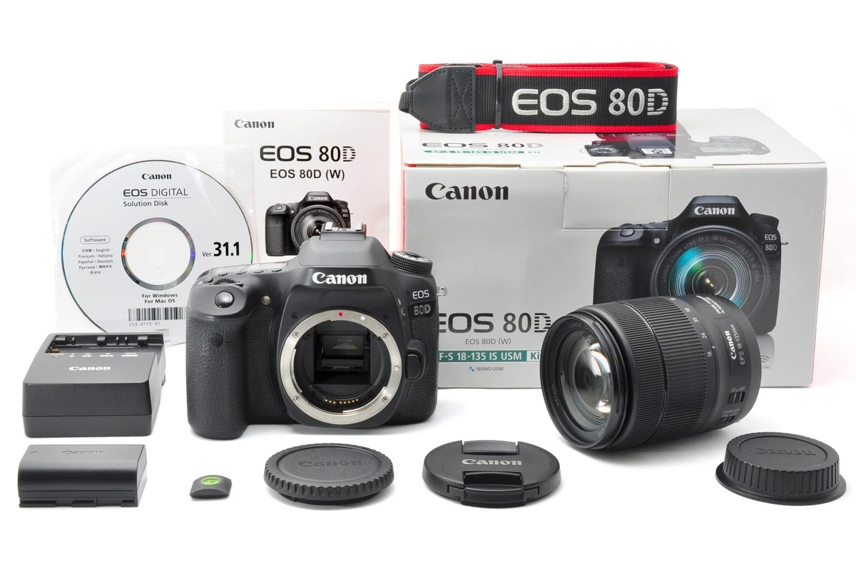 Canon EOS 80D Digital Cameras with CMOS Sensor for Sale | Shop New