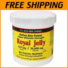 Royal Jelly Bee Pollen Ginseng Honey Mix - 36,000mg Y.S. Org
