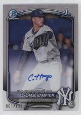 2025 Bowman Chrome Prospect Refractor 61/499 Chase Hampton #CPA-CHA Auto 1w3