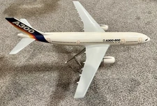 Airbus A300-600 Jet Airplane Desk Model LARGE Size 23x18" American Airlines Gift