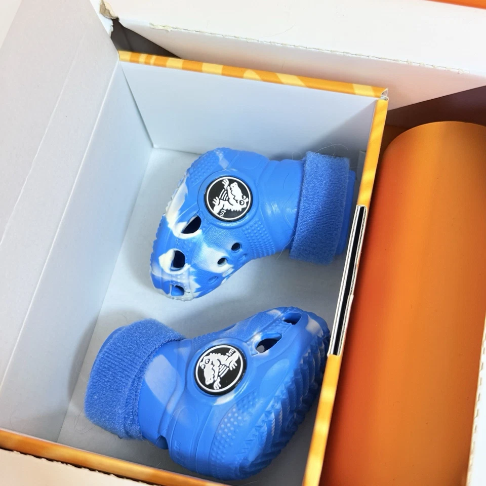 Bark Crocs Pet Dog Boots Shoes Blue Size Small w/ Original Box - Image 2 of 4