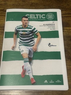 Celtic Kilmarnock 13 12 2020 Digital Print Only Football Programme COVID SEASON