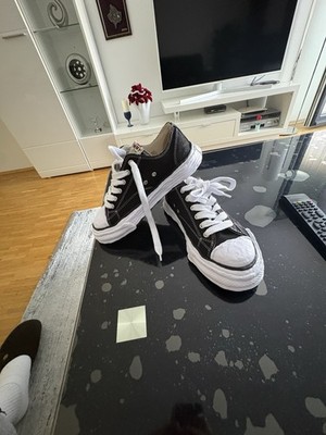 Maison Mihara Yasuhiro HANK OG Sole Canvas Low - Black - Herren