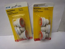 6 FUSES  Lot   2  X BP/SL20  Amp heavy-duty time delay fuse  EATON  small base