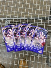 One Piece OP-14 The Azure Sea  s Seven Sleeved Booster Pack English Set