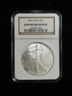 2006 American Silver Eagle $1 Gem Uncirculated NGC 1 Oz .999 Silver