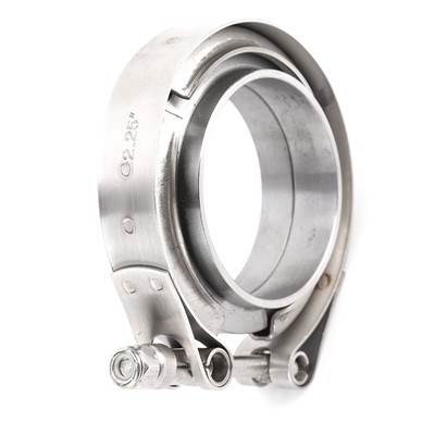 2.25" V-band Clamp Flanges Kit 2 1/4 In 304 Stainless Steel For - Foto 2
