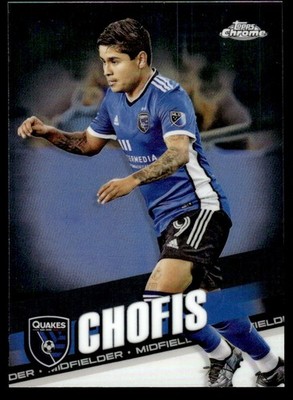 Chofis 2022 Topps Chrome MLS #188 San Jose Earthquakes 26705 Soccer Card