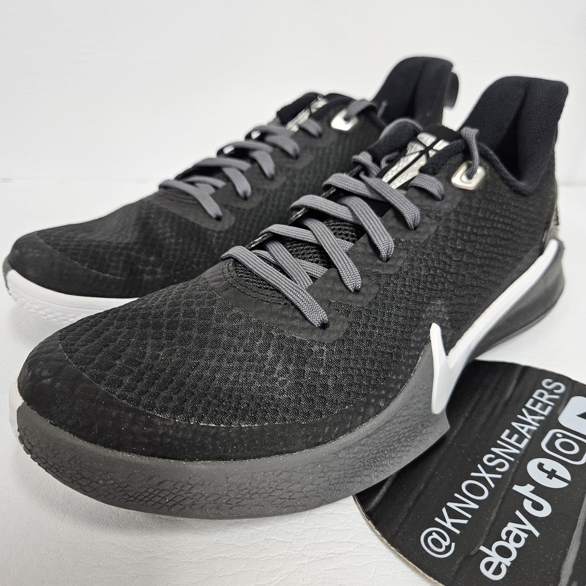 Size 8 - Nike Mamba Focus TB Black for sale online | eBay