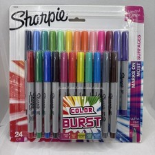 Sharpie Color Burst Permanent Markers Ultra-F...