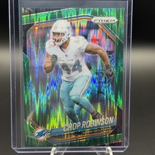 2025 Panini Prizm - Chop Robinson #20 Green Flash Prizm