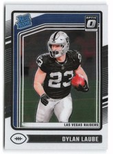2024 Donruss Optic #230 Dylan Laube Rookie Las Vegas Raiders RC