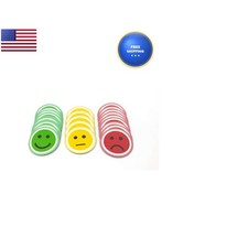 Tienda LEAN Smiley Magnetic Pack 25 (10 Green, 10 Red, 5 Yellow) (2") SM01