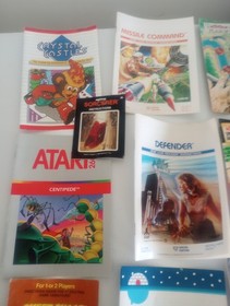 Atari Video Game Console System with storage case