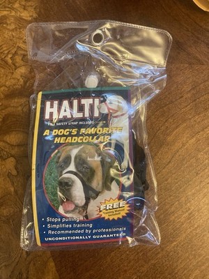 Halti Head Collar: Adjustable Head Halter Collar for Dogs Size 5  READ!