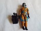 Vintage GI Joe Cobra FRAG VIPER v1 1989 Hasbro Action Figure & Backpack Part