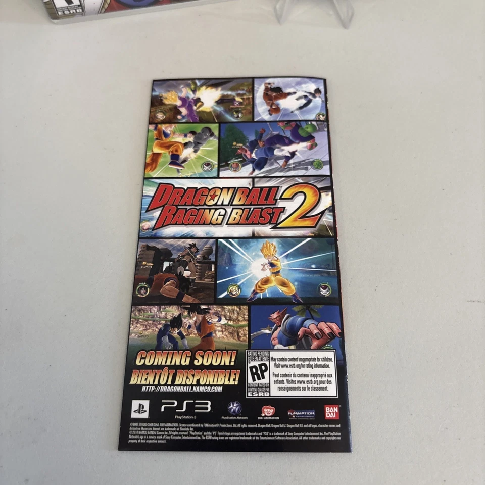 Dragon Ball Z: Tenkaichi Tag Team (Sony PSP, 2010) CIB Complete - Tested - Image 3 of 4