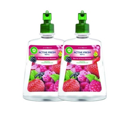 Air Wick Active Fresh Waldfrüchte und Pfirsichblüte 2x228ml