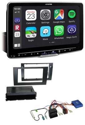 Alpine Bluetooth CAN-Bus USB DAB Autoradio für Audi A4 Quadlock B6 B7 2001-2008