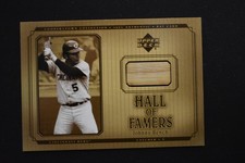 Johnny Bench 2001 Upper Deck Hall Of Famers Game Used Bat Relic Memorabilia