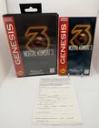 Mortal Kombat 3 Sega Genesis NO GAME - BOX/CASE, MANUAL, & REGISTRATION ONLY