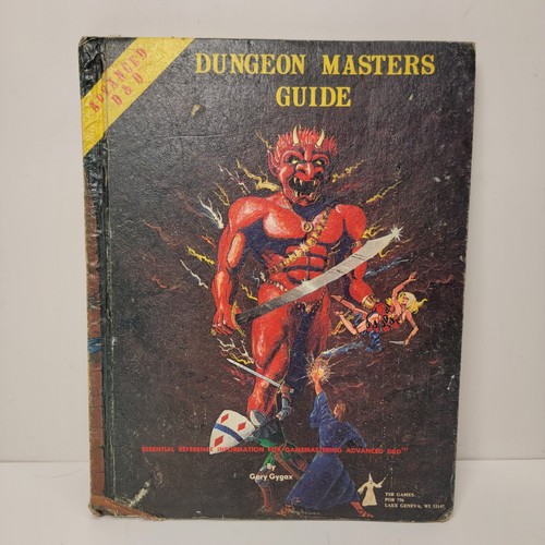 TSR Advanced Dungeons & Dragons Dungeon Masters Guide Gary Gygax 1979