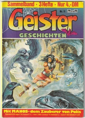 ✪ GEISTER GESCHICHTEN SAMMELBAND #11 (Hefte #31+32+33), Bastei COMICHEFT Z2 - Bild 1 von 4
